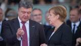 Президент Украины Петр Порошенко (слева) и канцлер Германии Ангела Меркель