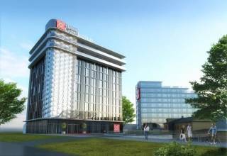 В Риге начинается строительство гостиницы Hilton