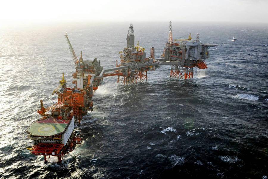 Норвегия прогнозирует снижение добычи нефти