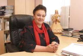 Валентина Пискунова, председатель Союза белорусов Латвии, председатель правления SIA Iļģuciems.