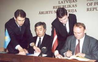 Караван выходит к морю.Казахстан заинтересован в сотрудничестве с Латвией.