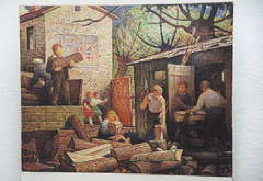  Трудолюбивые дети А.БАУШКЕНИЕКСА.