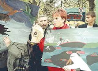 "Зеленые" против