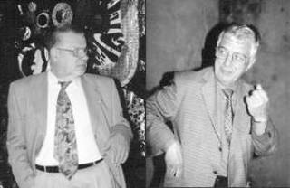 "Духовные отцы" Vernisaza Янис ПЕТЕРС и Раймонд ПАУЛС. 