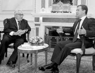 Хозяин Кремля радушно принял американского гостя.