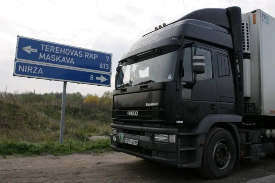 Латвийские автоперевозчики научились объезжать российские санкции
