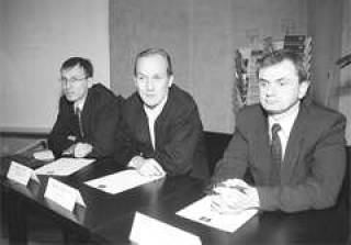  Три директора: GNT Latvija — Юрис ДУЦЕНС, GNT Group — Микко ПАККАНЕН, GNT Baltic — Лайсвунас БУТКУС.