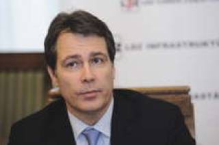 Президент Latvijas dzelzceļ&scaron; Угис Магонис.