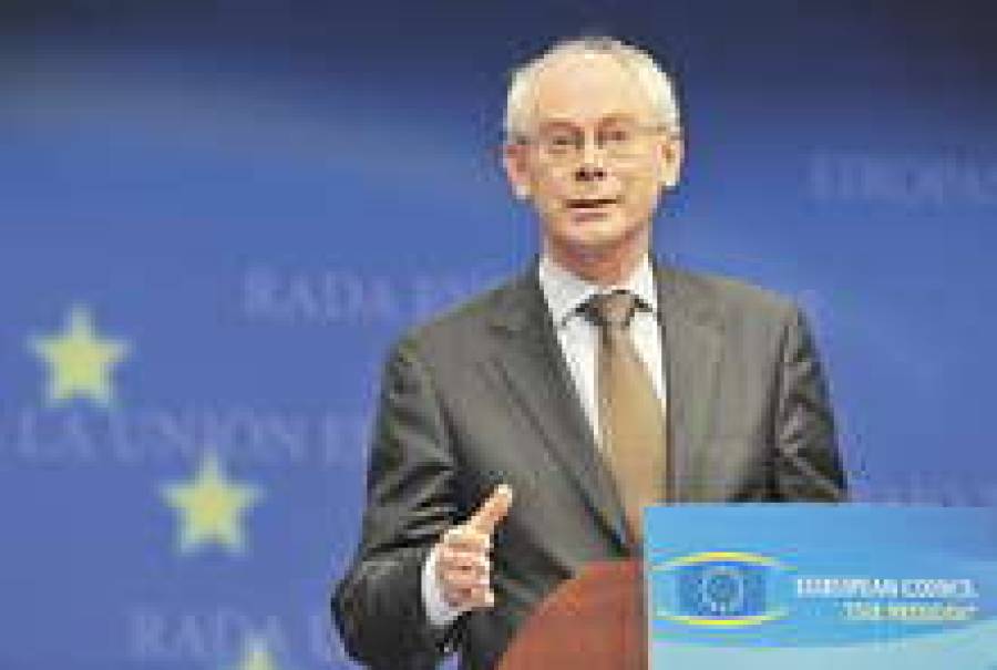 Президент ЕС Херман ван Ромпей намерен ввести санкции против стран-должников.
