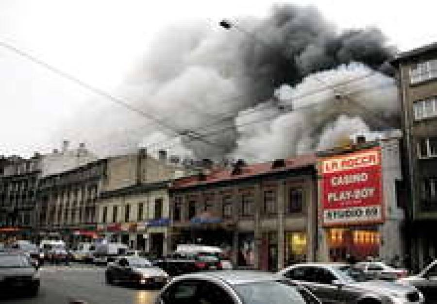 В 2007 году сгорел рижский ночной клуб La Rocca.