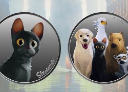 Банк Латвии выпустит монету, посвященную мультфильму &laquo;Поток&raquo;