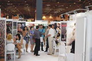 Стенды Latvera на Mode City 2011 в Париже.