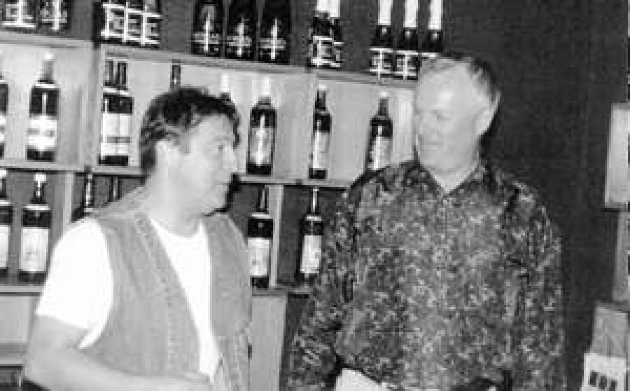 Геннадий ХАЗАНОВ и Анатолий СОБЧАК: in vino veritas. 