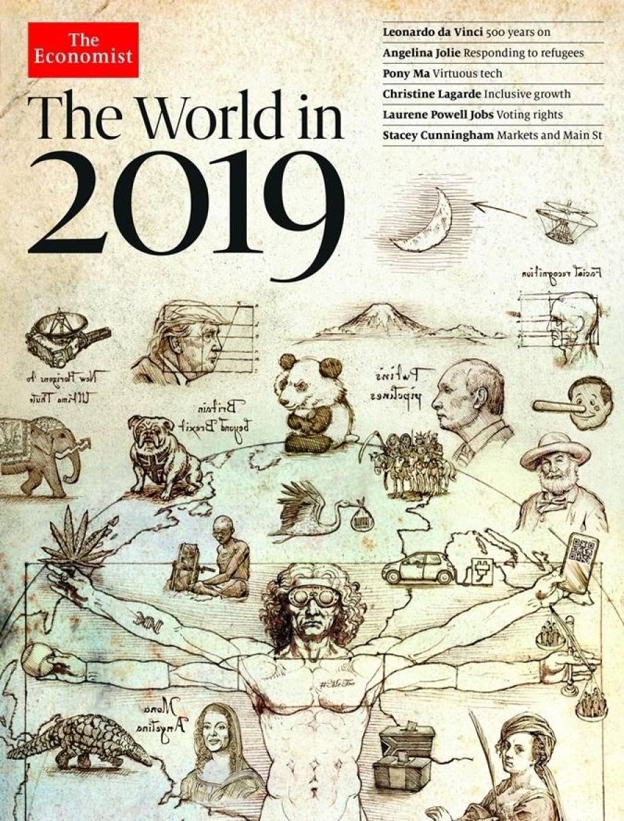 Пророчество Ротшильдов на 2019: расшифрована обложка-ребус The Economist