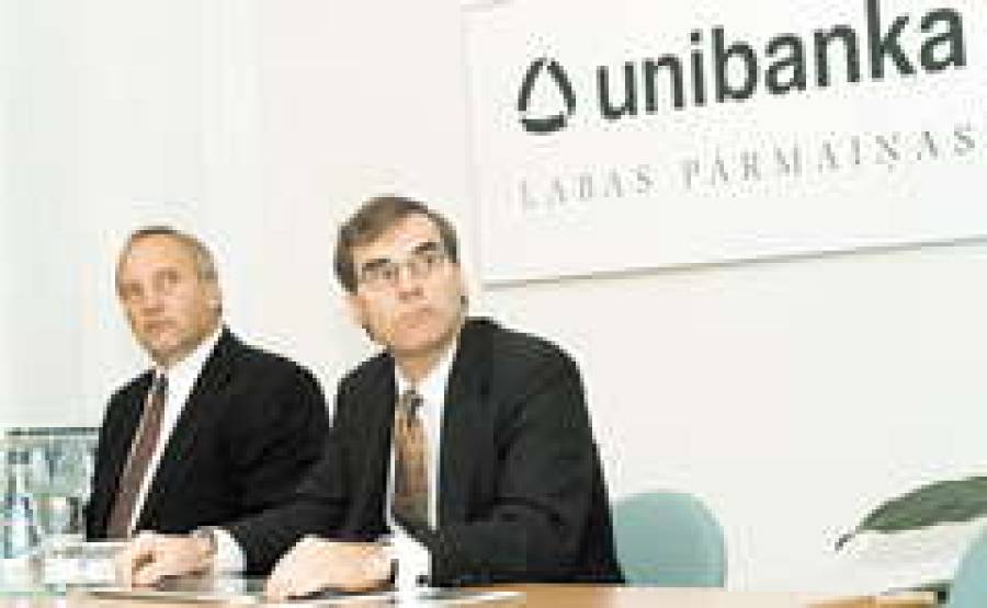  А.БЕРЗИНЬШ ( Unibanka) и Заид ПЕДЕРСЕН ( SEB).
