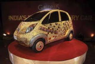 Tata Nano позолотили на 4,6 млн. долларов