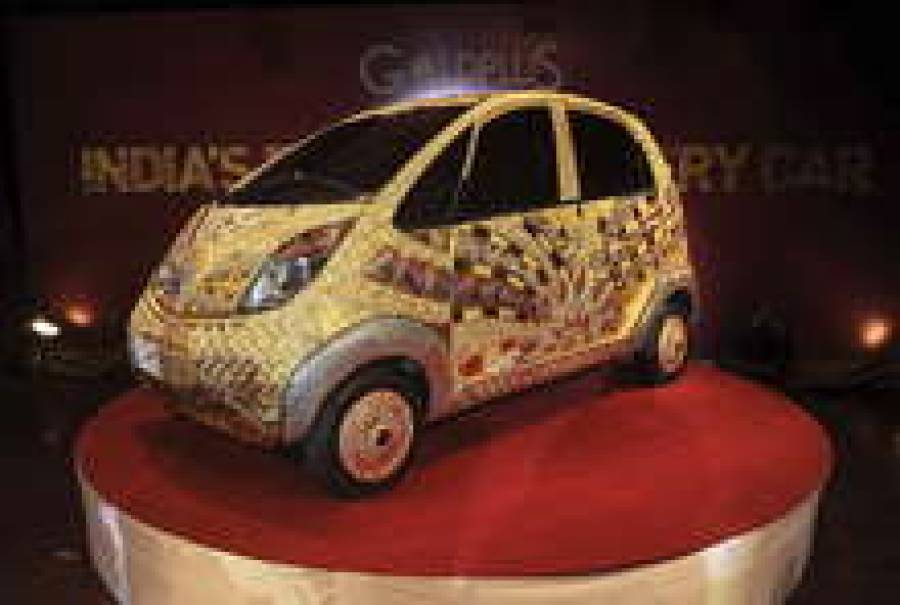 Tata Nano позолотили на 4,6 млн. долларов