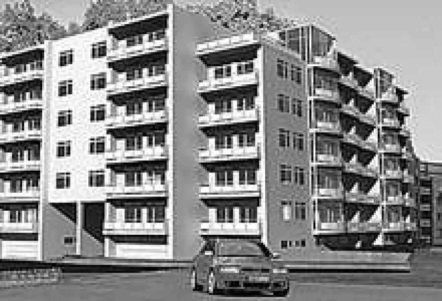 Дом возведут на сваях