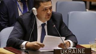 Представитель Украины при ООН Александр Павличенко. 