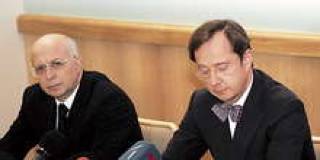 Виктора Красовицкого (слева) и Валерия Каргина сменил ЕБРР.