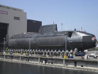 Подводной лодке ВМС Великобритании HMS Talent.