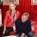 Фигуристка Навка и пресс-секретарь Путина: встретились два одиночества?