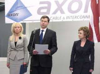 Axon Cable расширила производство в Даугавпилсе