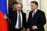 Президент России Владимир Путин и премьер-министр Венгрии Виктор Орбан.