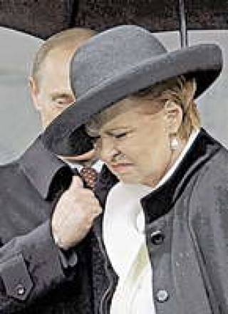 После беседы с Владимиром Путиным Вайра Вике-Фрейберга довольной не выглядела.