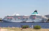 Рижский порт теряет круизных пассажиров
