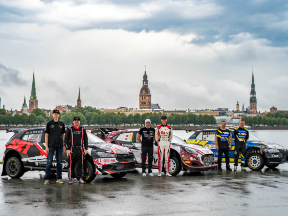 Латвийский экипаж примет участие в Чемпионате мира по ралли WRC