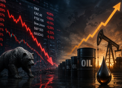 Рынки падают, нефть растёт: инвесторы реагируют на напряженность на Ближнем Востоке