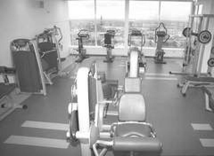  Так выглядит &quot;продукт&quot; MarcoGym в Reval Hotel Latvija.