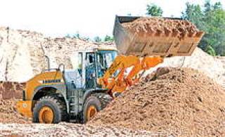 Душ в кабине экскаватора