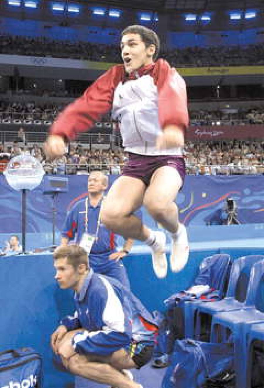 Золотой вихрь. Латвийский гимнаст Игорь Вихров стал олимпийским чемпионом.