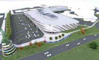 Торгово-развлекательный центр Rčga Plaza в Пардаугаве.