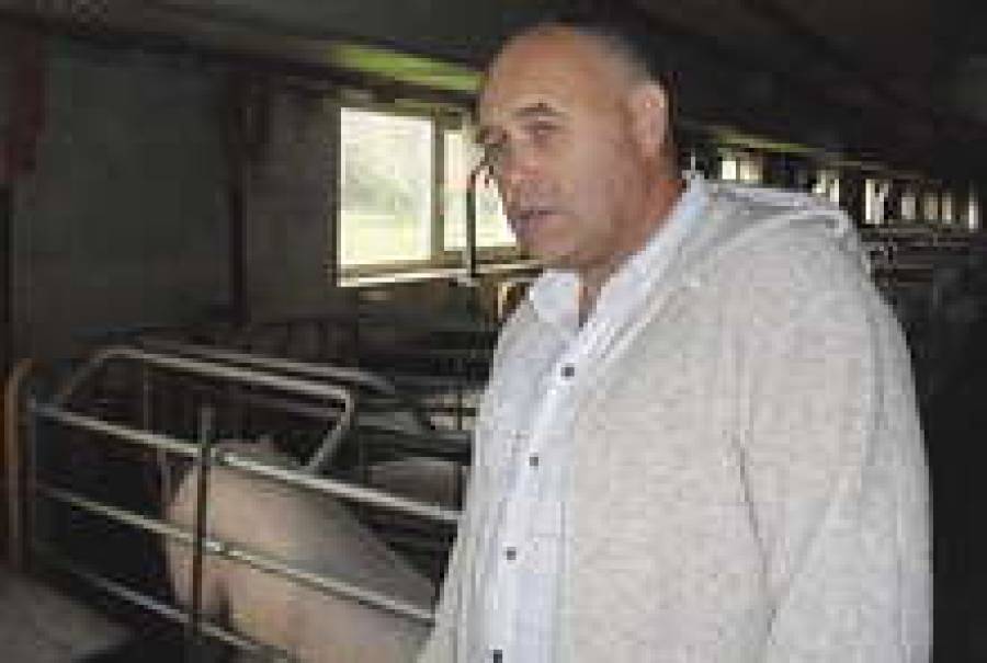 Глава крестьянского хозяйства Oњi  Андрис Круминьш: &ldquo;Свиноводство в Латвии возможно только в долг&rdquo;.