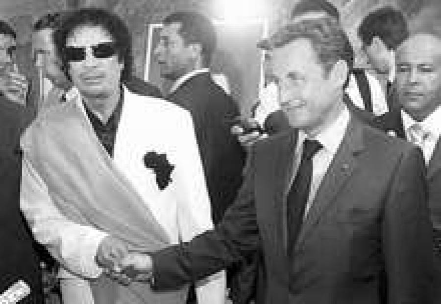 Н.Саркози лоббирует свои интересы в Ливии.