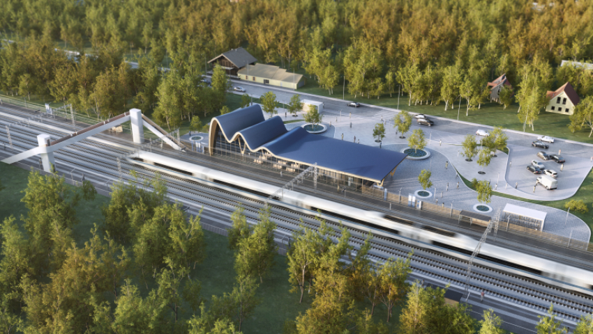 В Иецаве готовится строительная площадка для Rail Baltica