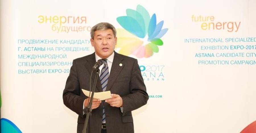 Комиссар международной выставки &quot;Астана Экспо-2017&quot; Рапиль Жошыбаев.
