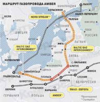 Протяженность Amber составит 360 км в Польше и 80–100 км в Литве.