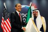 Президент США Барак Обама и король Саудовской Аравии Салман ибн Абдель Азиз Аль Сауд.  