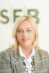 Председатель правления SEB pensiju fonds Даце Бренцена.