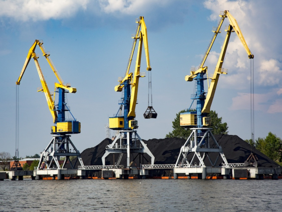 Грузооборот Рижского порта в январе уменьшился