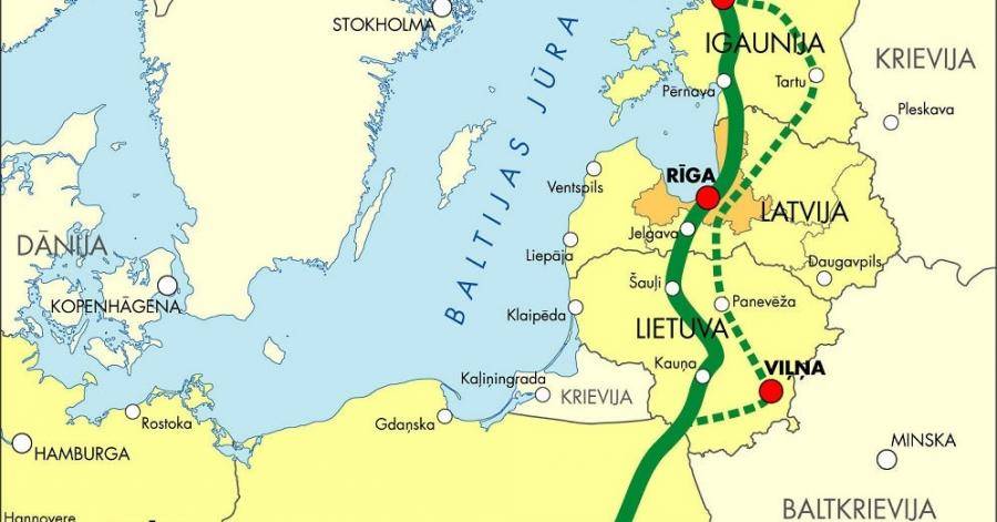 Литовский министр: &quot;Rail Baltica&quot; будет способствовать слаженному транзиту военных грузов