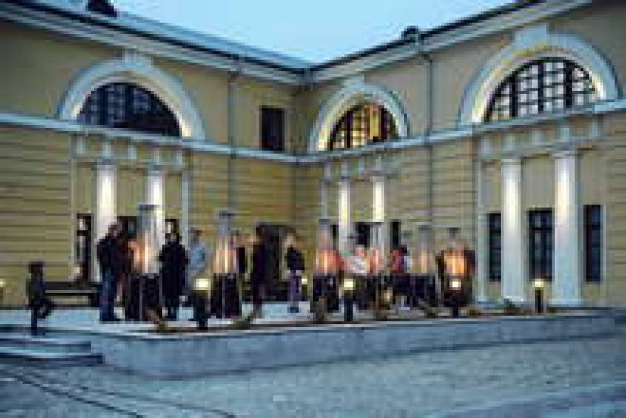 Художественный центр Марка Ротко в здании бывшего арсенала Даугавпилсской крепости.