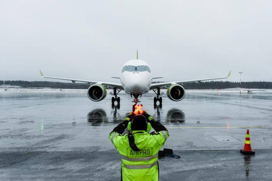 Выросло количество пассажиров, перевезенных airBaltic