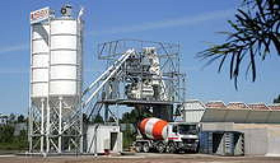 В Слоке заработал бетонный завод