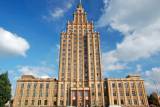 Здание Академии наук Латвии ветшает вместе с латвийской наукой. 