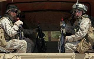 Латвийские военные высадились во Львове